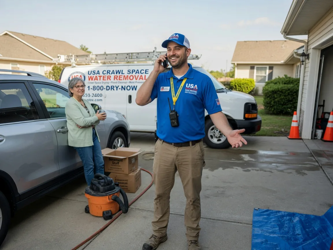 Crawl Space Water Removal La Russell, MO FAQs